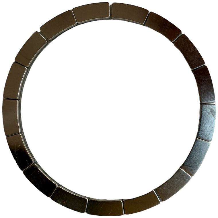N52 segmented Halbach magnet ring, real photo